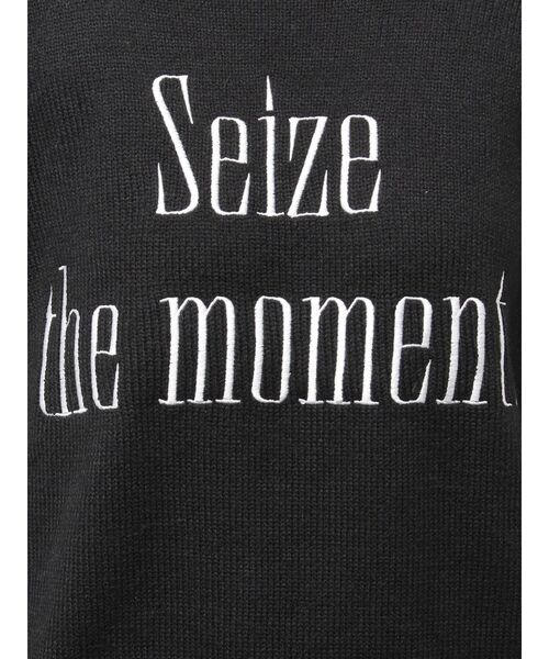 GYDA（ジェイダ）の「Seize the momentオフショルリボンニットトップス（ニット/セーター・レディース・アイボリー/ブラック/レッド・FREE）」の12枚目の写真