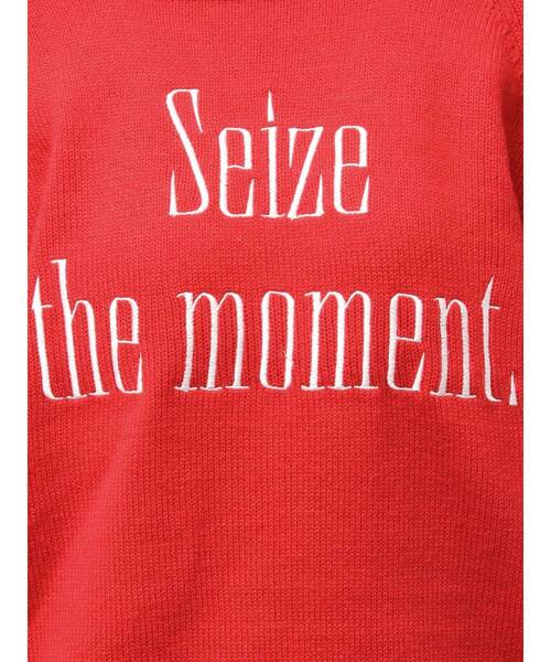 GYDA（ジェイダ）の「Seize the momentオフショルリボンニットトップス（ニット/セーター・レディース・アイボリー/ブラック/レッド・FREE）」の13枚目の写真