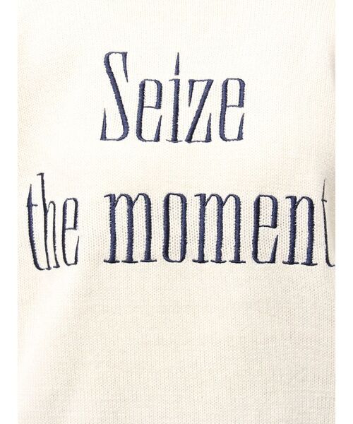 GYDA（ジェイダ）の「Seize the momentオフショルリボンニットトップス（ニット/セーター・レディース・アイボリー/ブラック/レッド・FREE）」の14枚目の写真