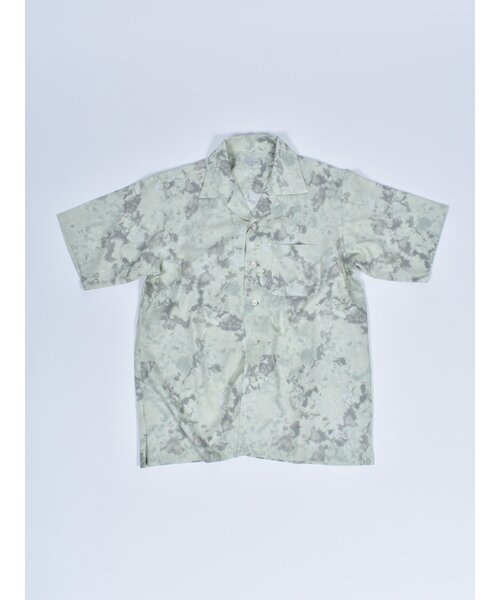 CUSTOM CULTURE（カスタムカルチャー）の「【Custom Culture】 プリントウォッシャブルレーヨンオープンカラーシャツ ショートスリーブシャツ 半袖シャツ（シャツ/ブラウス・メンズ・ブルー系/グレー系その他4/オレンジ系/ホワイト系1・2/3）」の15枚目の写真