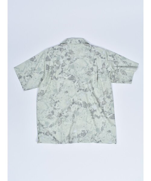 CUSTOM CULTURE（カスタムカルチャー）の「【Custom Culture】 プリントウォッシャブルレーヨンオープンカラーシャツ ショートスリーブシャツ 半袖シャツ（シャツ/ブラウス・メンズ・ブルー系/グレー系その他4/オレンジ系/ホワイト系1・2/3）」の16枚目の写真