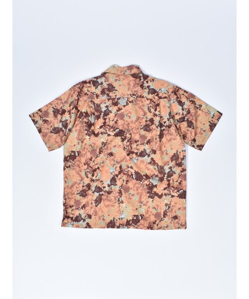 CUSTOM CULTURE（カスタムカルチャー）の「【Custom Culture】 プリントウォッシャブルレーヨンオープンカラーシャツ ショートスリーブシャツ 半袖シャツ（シャツ/ブラウス・メンズ・ブルー系/グレー系その他4/オレンジ系/ホワイト系1・2/3）」の19枚目の写真