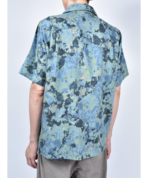 CUSTOM CULTURE（カスタムカルチャー）の「【Custom Culture】 プリントウォッシャブルレーヨンオープンカラーシャツ ショートスリーブシャツ 半袖シャツ（シャツ/ブラウス・メンズ・ブルー系/グレー系その他4/オレンジ系/ホワイト系1・2/3）」の20枚目の写真