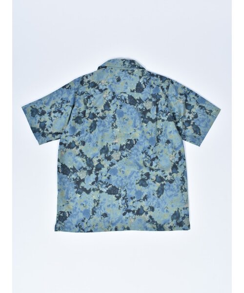 CUSTOM CULTURE（カスタムカルチャー）の「【Custom Culture】 プリントウォッシャブルレーヨンオープンカラーシャツ ショートスリーブシャツ 半袖シャツ（シャツ/ブラウス・メンズ・ブルー系/グレー系その他4/オレンジ系/ホワイト系1・2/3）」の22枚目の写真