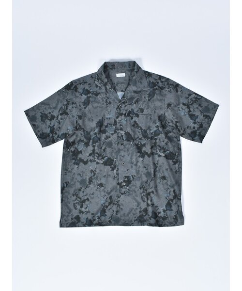 CUSTOM CULTURE（カスタムカルチャー）の「【Custom Culture】 プリントウォッシャブルレーヨンオープンカラーシャツ ショートスリーブシャツ 半袖シャツ（シャツ/ブラウス・メンズ・ブルー系/グレー系その他4/オレンジ系/ホワイト系1・2/3）」の11枚目の写真