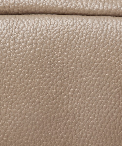 soeur(スール)の「【新色追加】●SOEUR/レザーボストンバッグ(ボストンバッグ・レディース・ブラック/ダークブラウン/グレイッシュベージュ/ブラック系その他/クリーム/アイボリー・フリー)」の8枚目の写真