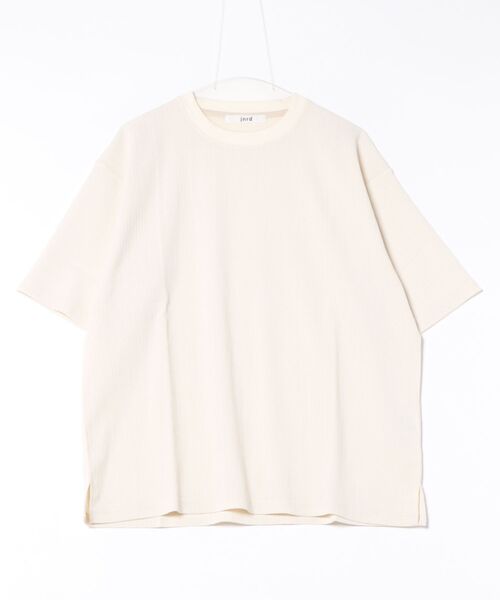 j.n.r.d(ジェー・エヌ・アール・ディー)の「【軽量・ドライタッチ】ライトクレープリラックスプルオーバー(Tシャツ/カットソー・メンズ・グレー/キナリ/ベージュ・M/L/LL)」の16枚目の写真