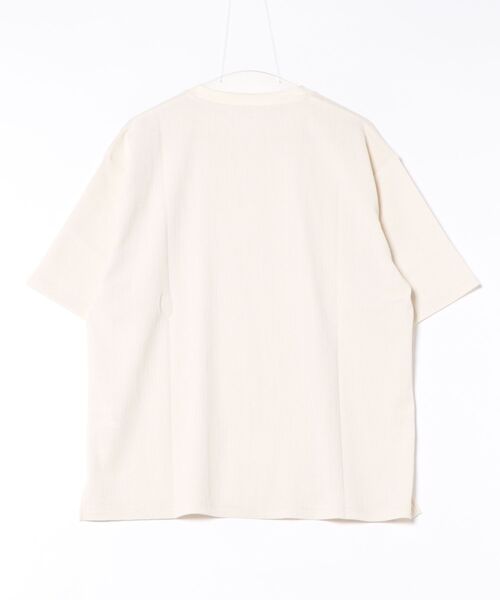 j.n.r.d(ジェー・エヌ・アール・ディー)の「【軽量・ドライタッチ】ライトクレープリラックスプルオーバー(Tシャツ/カットソー・メンズ・グレー/キナリ/ベージュ・M/L/LL)」の17枚目の写真