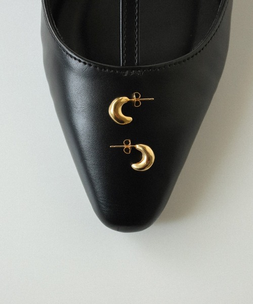 18KGP ヒラールピアス