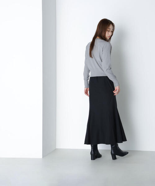 新品未開封　NATURAL BEAUTY BASIC フリルトリムカーディガン セール】◇フリルトリムカーディガン（カーディガン/ボレロ）｜NATURAL