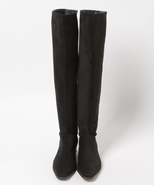 3.3 Field Trip (3.3フィールドトリップ)の「3.3 Field Trip/スエードスラウチブーツ(ブーツ・レディース・ブラック/ベージュ・LARGE/MEDIUM)」の10枚目の写真