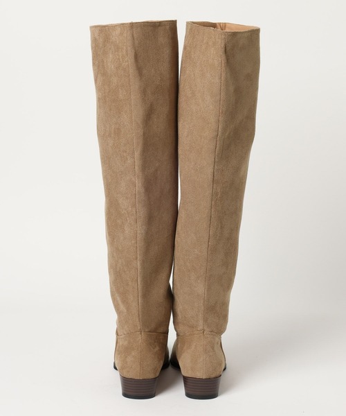 3.3 Field Trip (3.3フィールドトリップ)の「3.3 Field Trip/スエードスラウチブーツ(ブーツ・レディース・ブラック/ベージュ・LARGE/MEDIUM)」の6枚目の写真