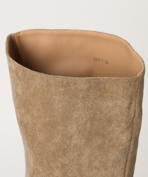 3.3 Field Trip (3.3フィールドトリップ)の「3.3 Field Trip/スエードスラウチブーツ(ブーツ・レディース・ブラック/ベージュ・LARGE/MEDIUM)」の16枚目の写真