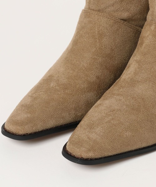 3.3 Field Trip (3.3フィールドトリップ)の「3.3 Field Trip/スエードスラウチブーツ(ブーツ・レディース・ブラック/ベージュ・LARGE/MEDIUM)」の17枚目の写真