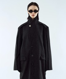 seyto | Outseam line long coat / アウトシームラインロングコート(チェスターコート)