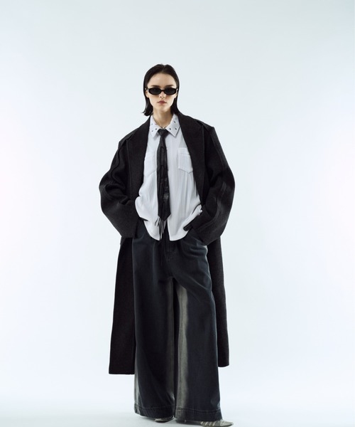 seyto サイズ3 / アウトシームラインロングコート seyto（セイト）の「Outseam line long coat / アウトシームライン
