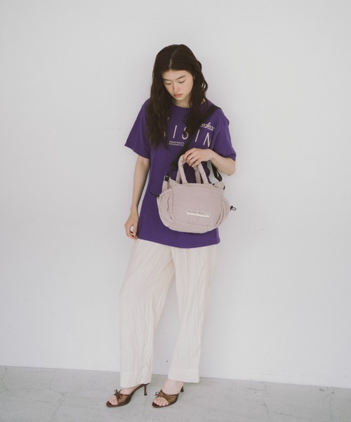 THEATRE PRODUCTS（シアタープロダクツ）の「パファー２WAYショルダーバッグM（ショルダーバッグ・レディース・グレー/ブラック・FREE）」の5枚目の写真