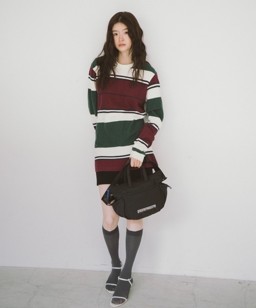 THEATRE PRODUCTS（シアタープロダクツ）の「パファー２WAYショルダーバッグM（ショルダーバッグ・レディース・グレー/ブラック・FREE）」の11枚目の写真