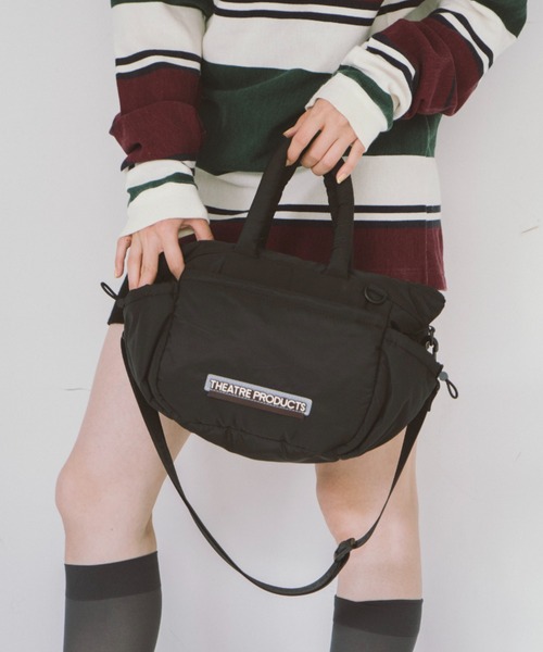 THEATRE PRODUCTS（シアタープロダクツ）の「パファー２WAYショルダーバッグM（ショルダーバッグ・レディース・グレー/ブラック・FREE）」の14枚目の写真