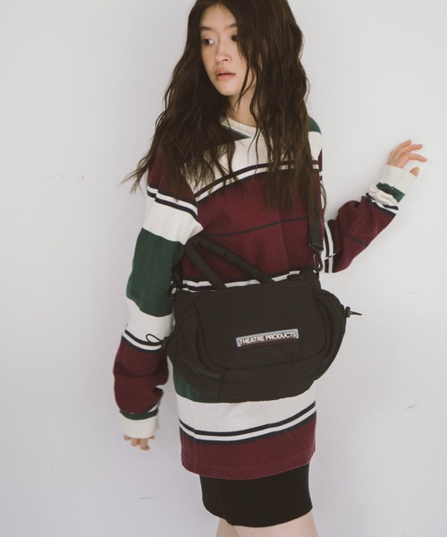 THEATRE PRODUCTS（シアタープロダクツ）の「パファー２WAYショルダーバッグM（ショルダーバッグ・レディース・グレー/ブラック・FREE）」の18枚目の写真