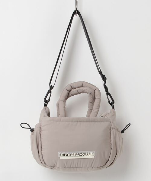 THEATRE PRODUCTS（シアタープロダクツ）の「パファー２WAYショルダーバッグM（ショルダーバッグ・レディース・グレー/ブラック・FREE）」の22枚目の写真