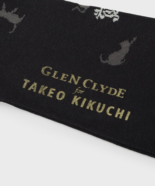 TAKEO KIKUCHI(タケオキクチ)の「【グレンクライド別注】コーデュラ(R)ドレスソックス(ソックス/靴下・メンズ・ブラック系4/ネイビー系4/ターコイズブルー系5・00)」の7枚目の写真