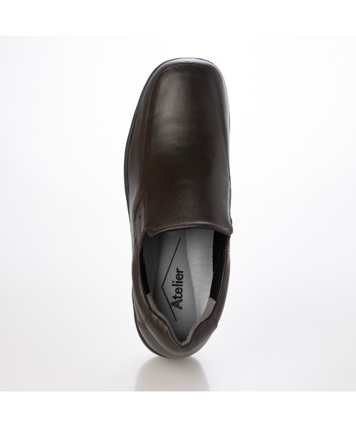 Atelier(アトリエ)の「【4E】スクエアトゥスリッポン(スリッポン・レディース・ダークブラウン/ブラック・22.5cm/23cm/23.5cm/24cm/24.5cm)」の9枚目の写真