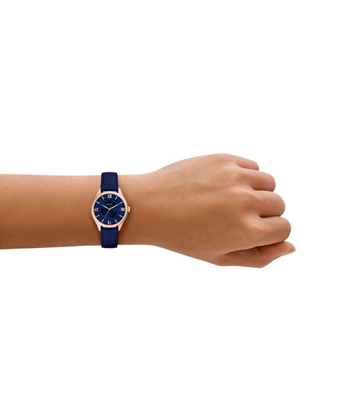 FOSSIL(フォッシル)の「フォッシル 腕時計 レディース アナログ レザー ES5424(アナログ腕時計・レディース・ブルー・FREE)」の2枚目の写真