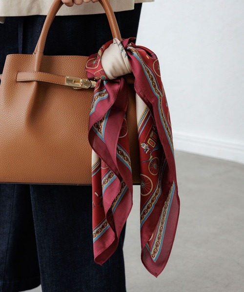 Elura（エルーラ）の「リュクスベルトトート/574732（ハンドバッグ・レディース・ブラウン/ブラック・ONE SIZE）」の6枚目の写真