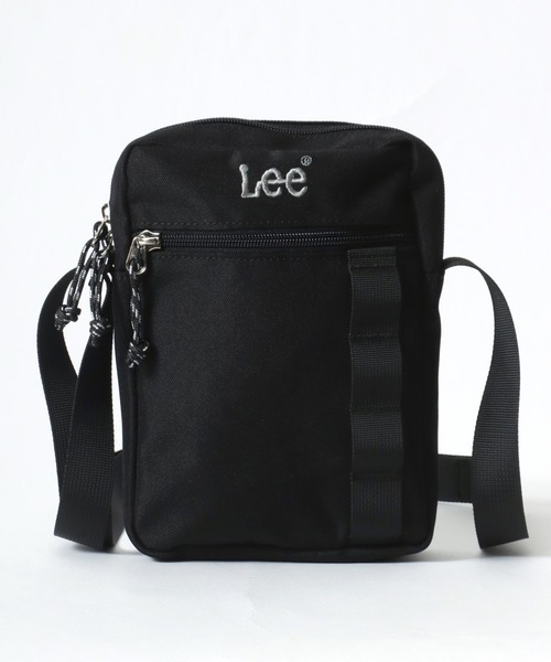Lee(リー)の「Lee/リー 撥水 ロゴ ワンポイント刺繍 テープ付き ミニショルダーバッグ/レディース メンズ(ショルダーバッグ・レディース・グレー/ブラック/カーキ/ベージュ・FREE)」の10枚目の写真