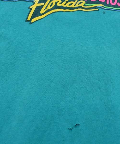 LABORATORY R(ラボラトリーアール)の「【USED】90’s Fruit of the Loom “Universal Studios Florida” 企業ロゴ Tシャツ USA製(Tシャツ/カットソー・メンズ・グリーン・LARGE)」の4枚目の写真