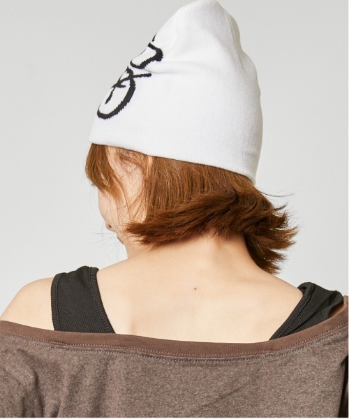 セール】《ストリートロゴ×ユニセックス》ボーイビーニー ニット帽