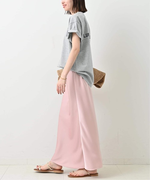 SLOBE IENA(スローブイエナ)の「《追加2》1ST ETOILE Tシャツ(Tシャツ/カットソー・レディース・ホワイト/ブラウン/グレー・FREE)」の18枚目の写真
