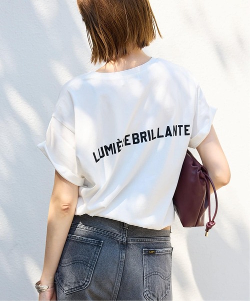 SLOBE IENA(スローブイエナ)の「《追加2》1ST ETOILE Tシャツ(Tシャツ/カットソー・レディース・ホワイト/ブラウン/グレー・FREE)」の21枚目の写真