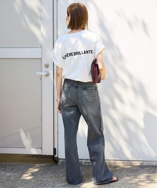 SLOBE IENA(スローブイエナ)の「《追加2》1ST ETOILE Tシャツ(Tシャツ/カットソー・レディース・ホワイト/ブラウン/グレー・FREE)」の22枚目の写真