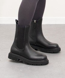 PARADIS COULEUR（パラディクルール）の「【PARADIS COULEUR】防滑ソール撥水サイドゴアショートブーツ(353040)（ブーツ）」