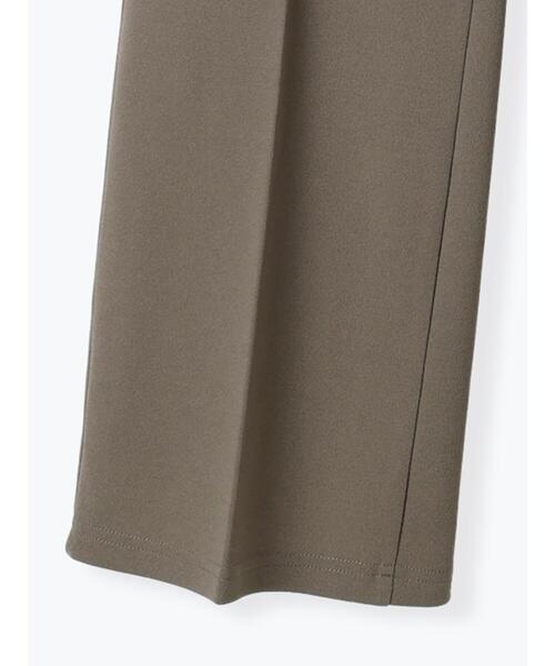 Samansa Mos2 blue(サマンサモスモスブルー)の「カットジョーゼットセミフレアパンツ(その他パンツ・レディース・カーキ/ブラック/ブラウン・F)」の9枚目の写真