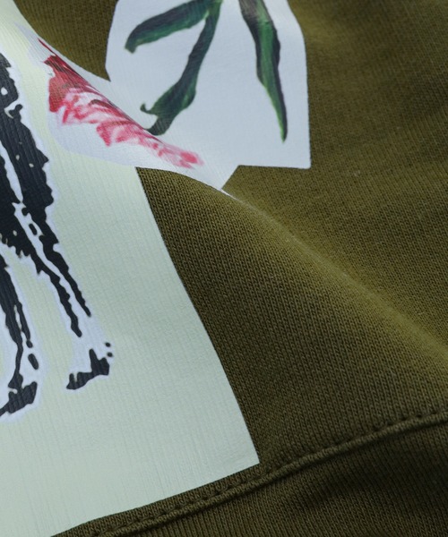 MARNI（マルニ）の「ORGANIC COTTON / スウェットバッグ（ハンドバッグ・メンズ・オリーブ・ONE SIZE）」の11枚目の写真