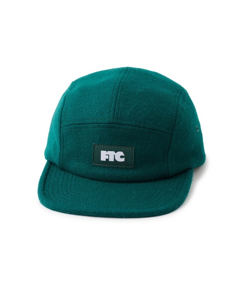 FTC（エフティーシー）の「WOOL CAMP CAP（キャップ・メンズ・ブラック/グリーン系その他・FREE）」の2枚目の写真