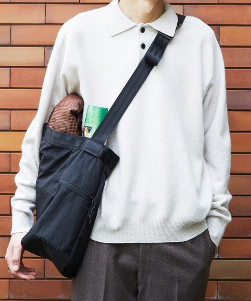 CHROME(クローム)の「CHROME/クローム ショルダーバック NEWSPAPER MESSENGER ニュースペーパー メッセンジャー JP197MTBK(ショルダーバッグ・メンズ・ブラック・FREE)」の11枚目の写真
