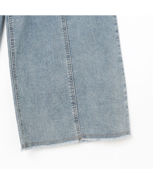 NICOLE white(ニコルホワイト)の「カットオフデニムパンツ(デニムパンツ・レディース・インディゴブルー/ブルー・FREE)」の22枚目の写真