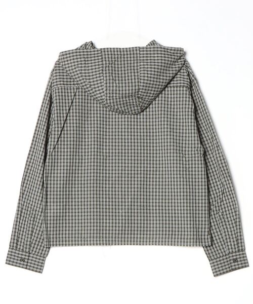 centimeter(センチメーター)の「Tribal logo check hooded shirt(シャツ/ブラウス・メンズ・グレー/カーキ/ネイビー・LARGE/MEDIUM)」の17枚目の写真