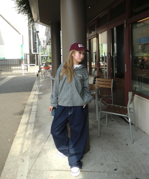 centimeter(センチメーター)の「Tribal logo check hooded shirt(シャツ/ブラウス・メンズ・グレー/カーキ/ネイビー・LARGE/MEDIUM)」の14枚目の写真