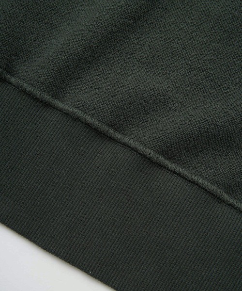 X-girl（エックスガール）の「EYELET EMBROIDERY ZIP UP SWEAT HOODIE（パーカー・レディース・オリーブ/チャコール/ベージュ・S/M）」の19枚目の写真