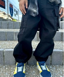 MPS（エムピーエス）の「【累計販売本数2,000万本突破の人気シリーズ】【MPS】【MPS】カーゴジョガーパンツ (カーゴパンツ/ジョガー/コットン/通気性/ゆったりシルエット/サイドポケット/リブ裾/カジュアル/デイリーユース)（その他パンツ・キッズ）」