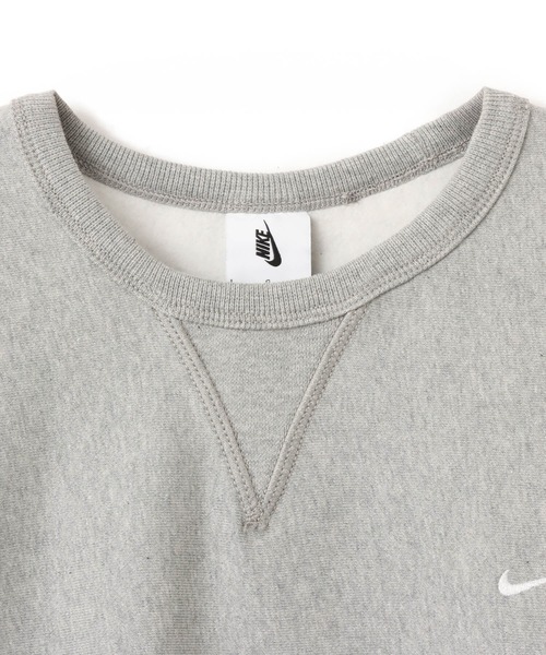 NIKE(ナイキ)の「NIKE AS M NL SOLO SWSH BB CREW / ナイキ NL ソロ スウッシュ BB L/S トップ 【SP】(スウェット・メンズ・グリーン/ブラック/グレー・S/M/L/XL/XXL)」の5枚目の写真