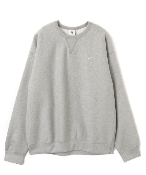 NIKE(ナイキ)の「NIKE AS M NL SOLO SWSH BB CREW / ナイキ NL ソロ スウッシュ BB L/S トップ 【SP】(スウェット・メンズ・グリーン/ブラック/グレー・S/M/L/XL/XXL)」の4枚目の写真