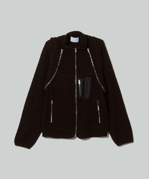 SUGARHILL(VK[q)́ySUGARHILLzBOA ZIP JACKET(̑AE^[)