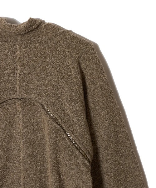 SUGARHILL(シュガーヒル)の「【SUGARHILL】BOA ZIP JACKET(その他アウター・メンズ・ベージュ/ダークブラウン・2/3)」の12枚目の写真
