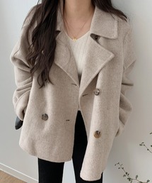 ショート丈チェスターコート